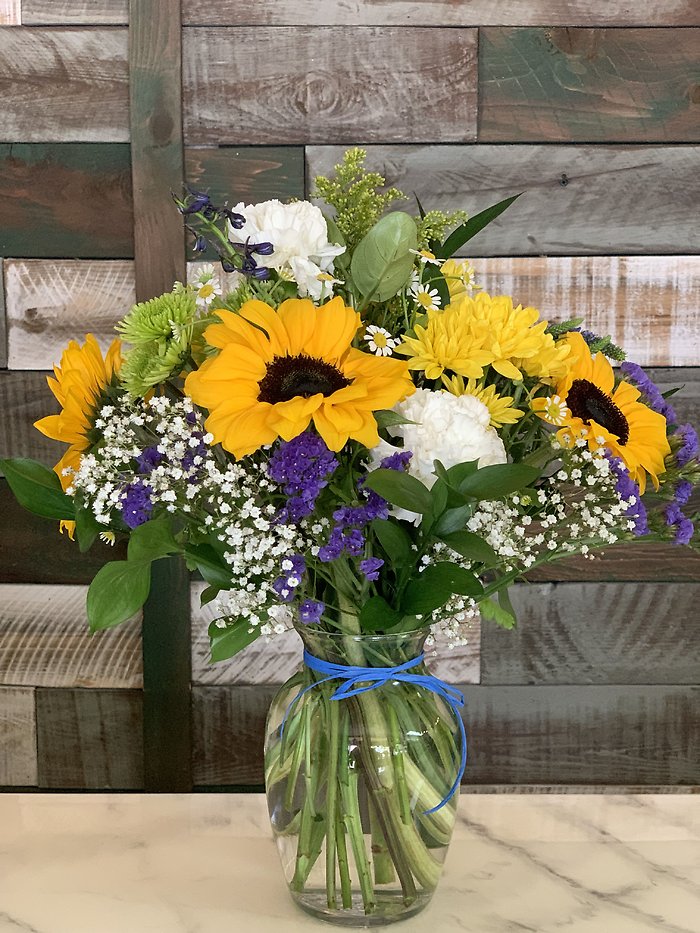 Sunflowers and Lace